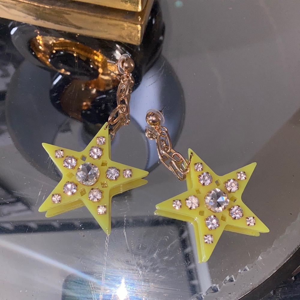 Fun star earrings